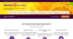 Desktop Screenshot of factorestudio.com